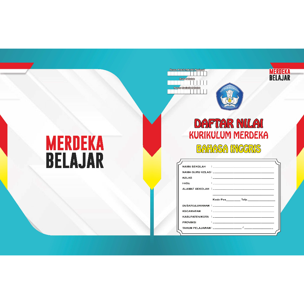 

BUKU DAFTAR NILAI BAHASA INGGRIS KURIKULUM MERDEKA