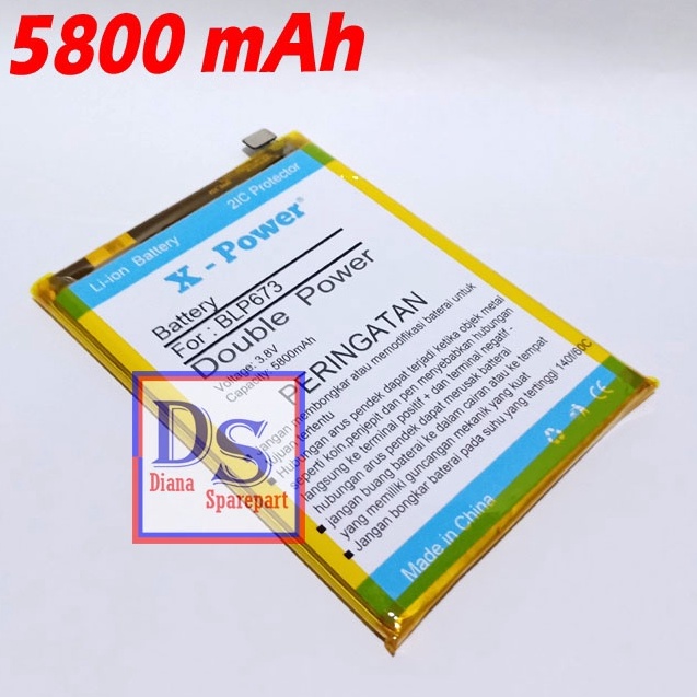 MODEL KR870 Baterai Oppo A31 CPH2015 BLP673 Batu Batre Battery Tanam Double Power