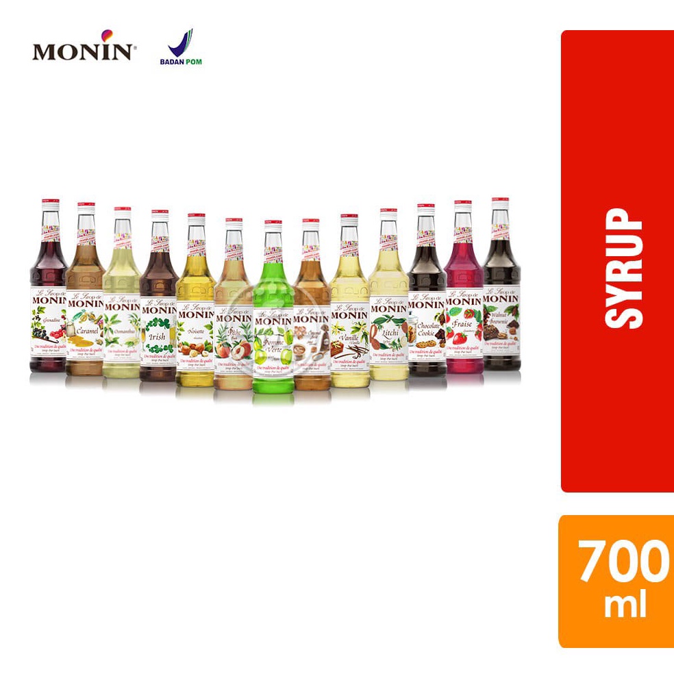 

Disk0n Monin Syrup / Sirup Monin All Varian [ 700 ml] Eleoen