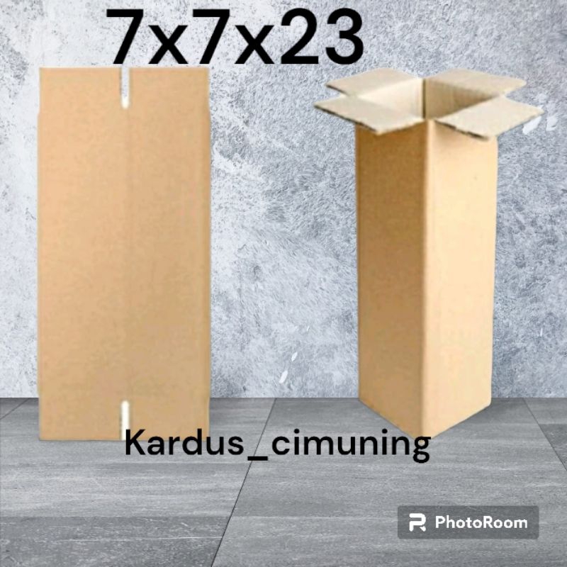 

kardus box packing 7x7x23
