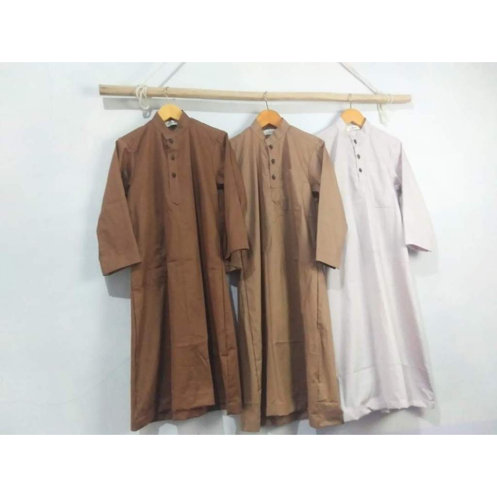 Jubah Anak Laki - Laki Bahan Toyobo Fodu Premium