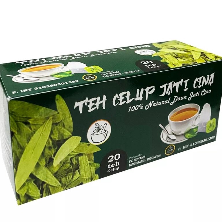 

[✵R77➤] TEH PELUNTUR LEMAK DAUN JATI CINA TEH PELANGSING ISI 20 CELUP ORIGINAL [68]