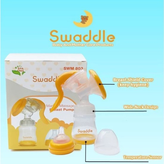 SWADDLE | Simple Breast Pump | Pompa Asi | Perlengkapan Ibu Menyusui .