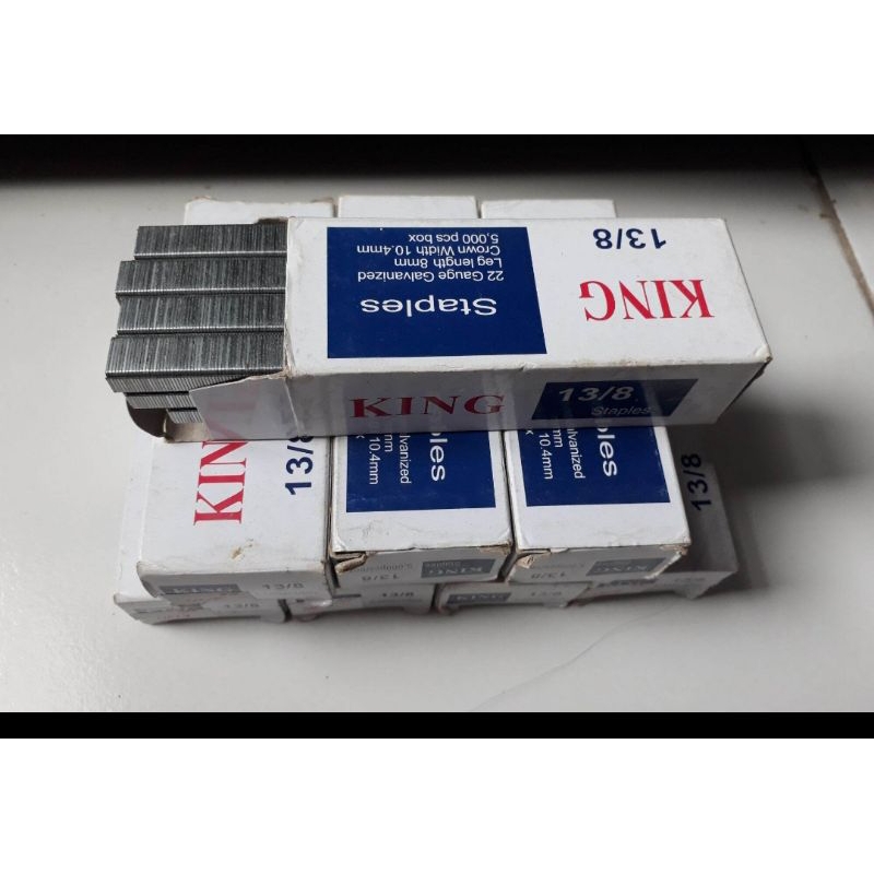

Isi Staples 13/8 5000 pcs/Box
