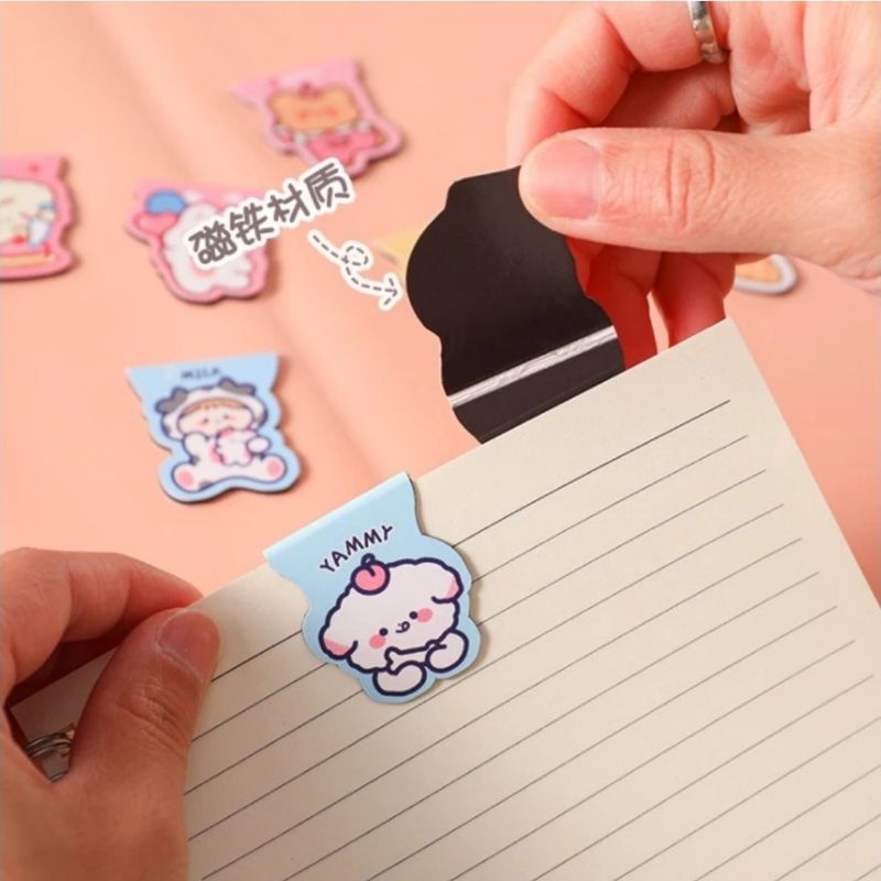 

PEMBATAS BUKU MAGNET LUCU CUTE BOOKMARK KADO ALAT TULIS IMUT PENANDA HALAMAN BUKU BACAAN