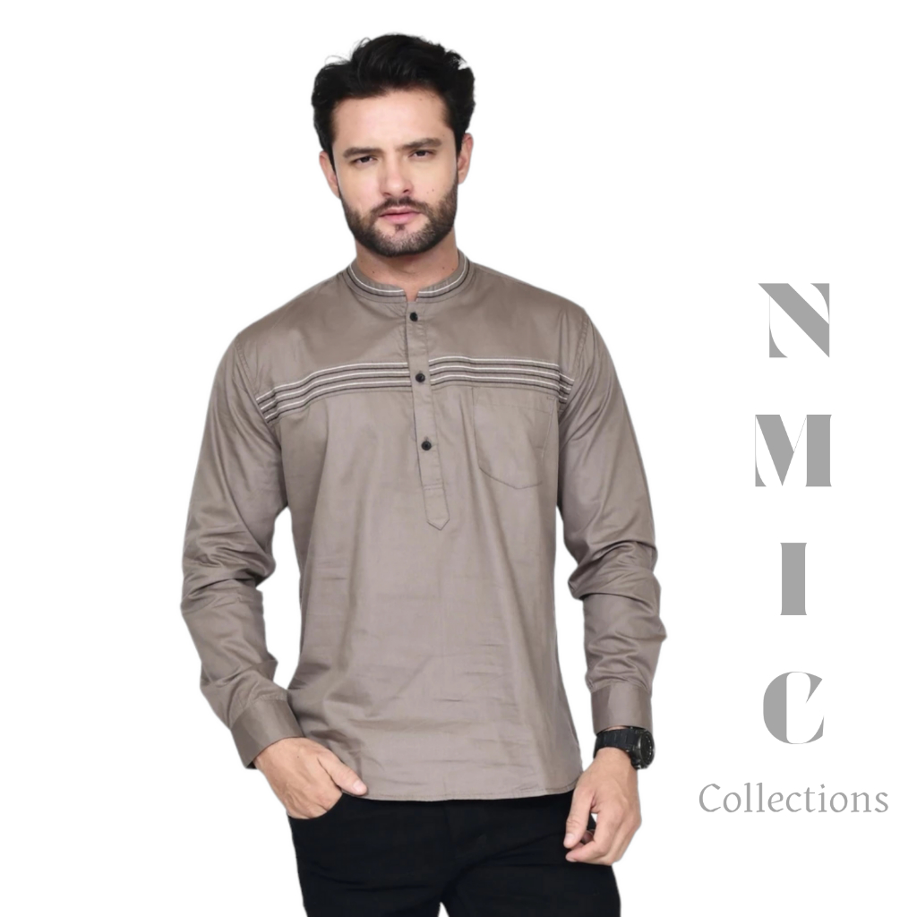 Kemko MH Dewasa Lengan Panjang // Baju Koko Premium Pria Muslim