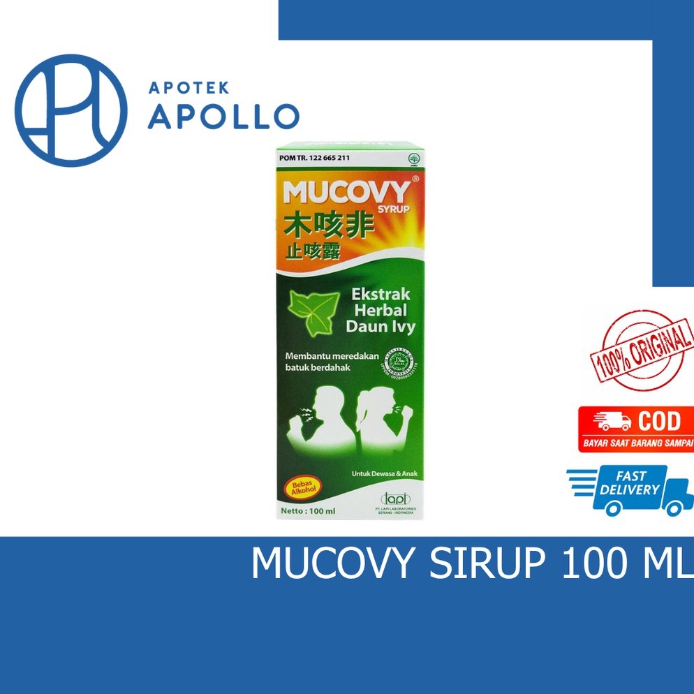 

Kir!m Sek4rang MUCOVY SIRUP 100 ML [124]