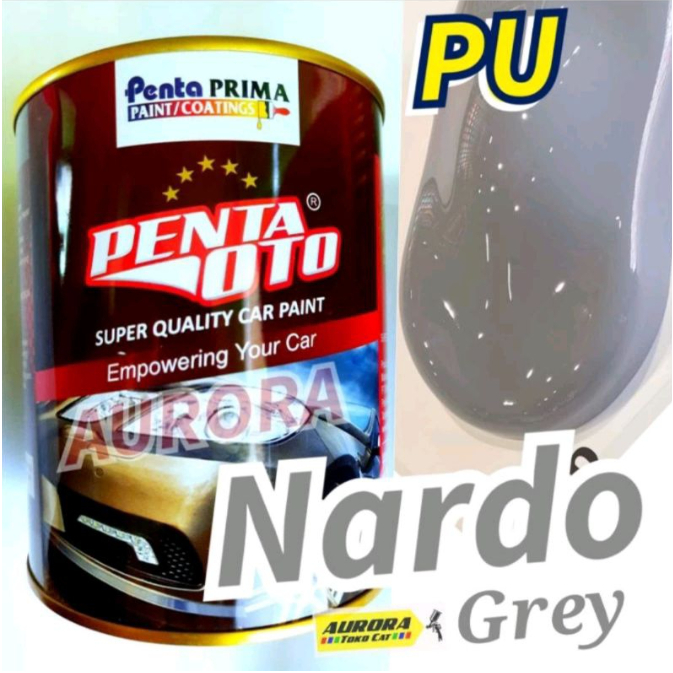 Cat Nardo Grey PU Penta Oto Abu Abu Solid