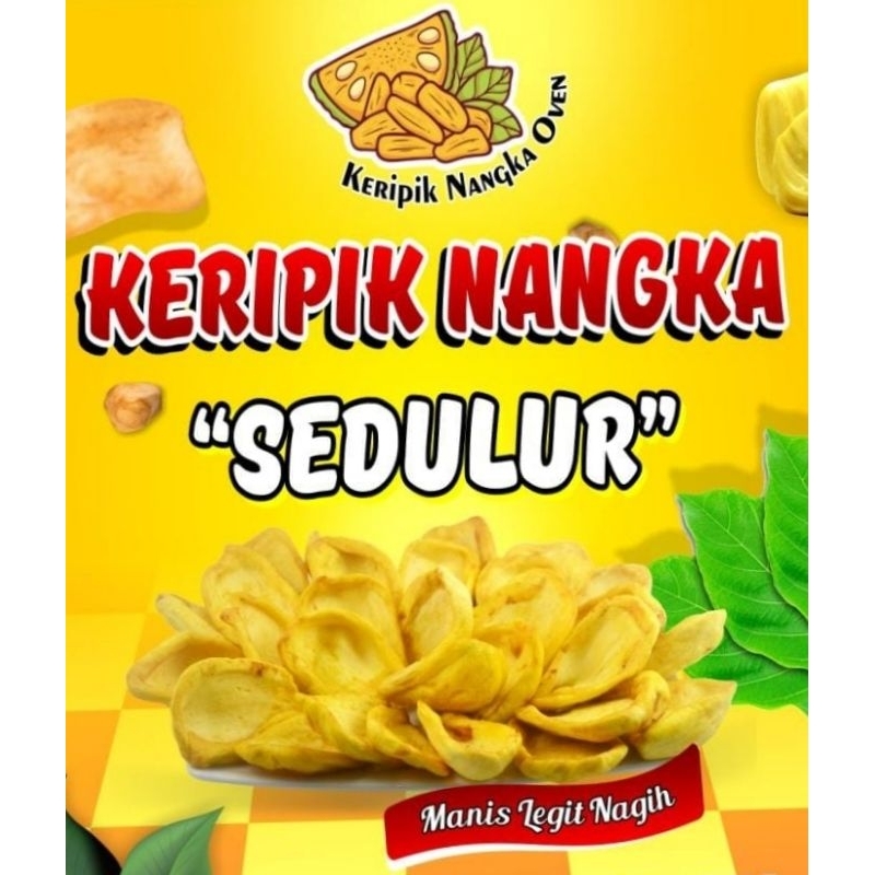 

Kripik nangka SEDULUR ukuran 1 kg