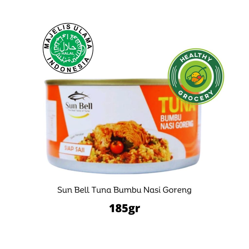 

RB Sun Bell Tuna Bumbu Nasi Goreng / Tuna Dalam Saus Cabai / Tuna Potongan Dalam Minyak Sayur 185gr