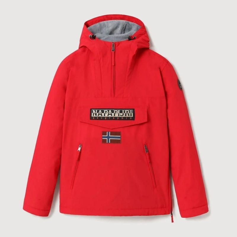 Napapijri Rainforest Winter Pocket Jacket Red Original