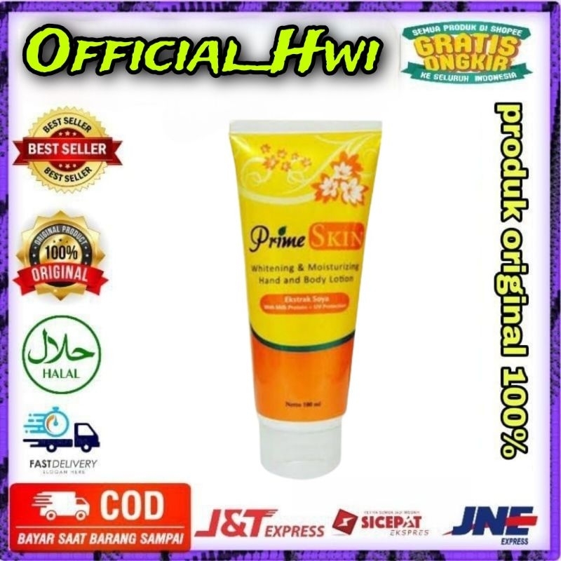 PRIME SKIN HANDBODY LOTION ORIGINAL PENGHILANG BEKAS LUKA ASLI ORIGINAL HWI