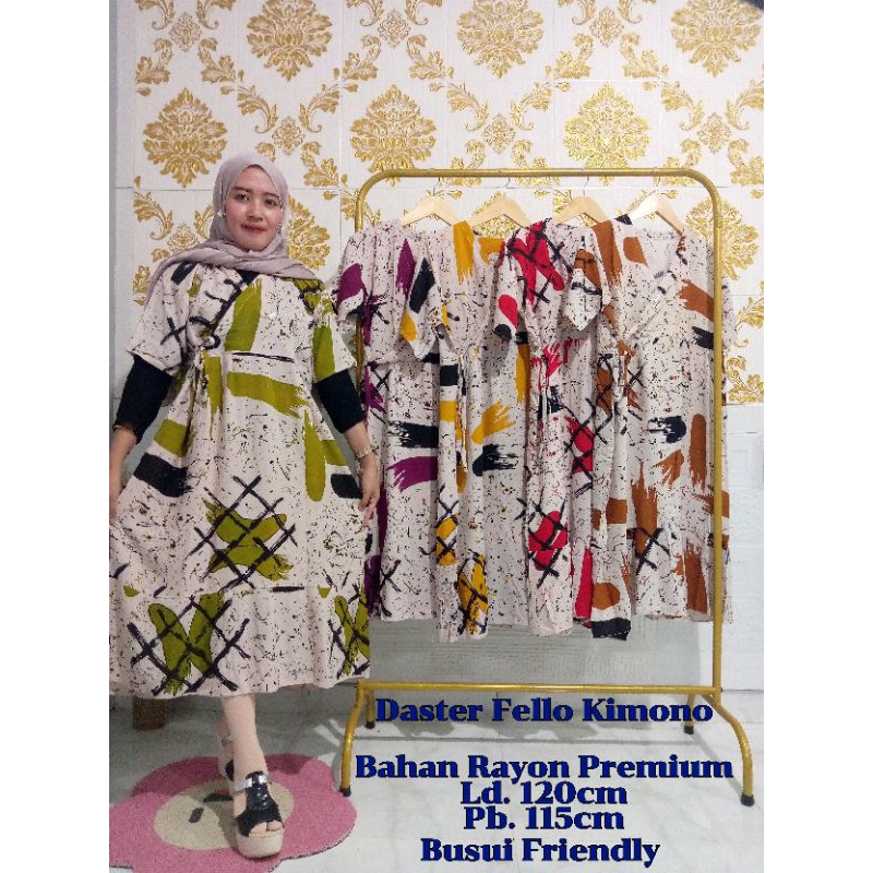 DASTER KIMONO TERVIRAL || BUSUI FRENDLY