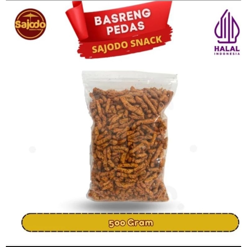 

BASRENG PEDAS DAUN JERUK 500gram SAJODO.