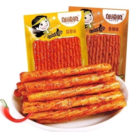 

[♧N5&] Wulama Latiao 70gr snack cina viral enak pedas / stik pedas manis HALAL jiu gui dou pai pai Promo Terpopuler