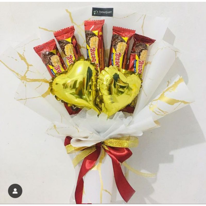 

Snack bouquet bengbeng buket murah