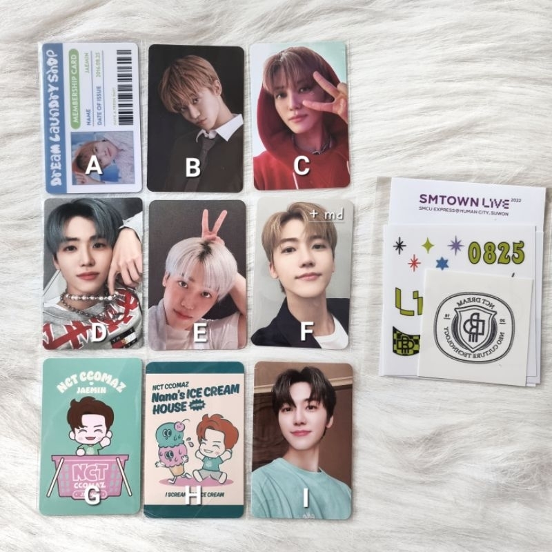 NCT Dream Jaemin Laundry ID SG2023 Smini istj magazine tattoo smcu ccomaz pc hoodie