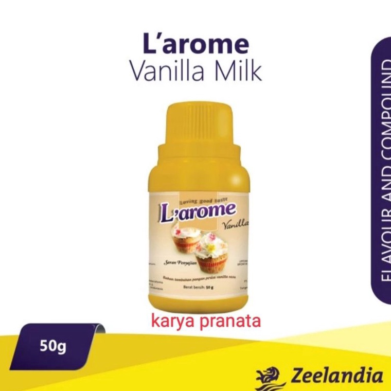 

[✏T60&] Larome vanilla milk 50g zeelandia Top Discount