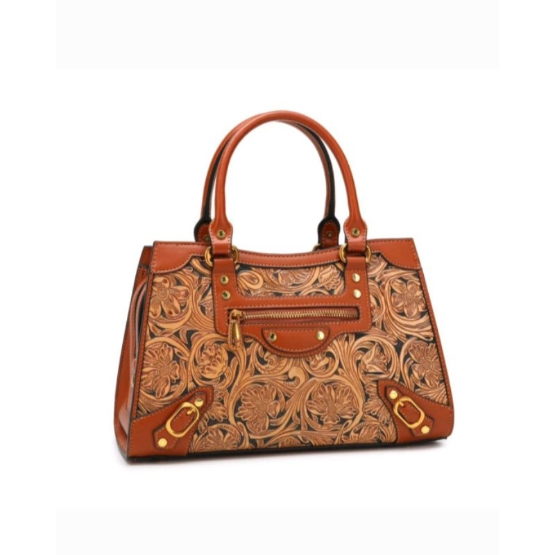 Tas Tangan Wanita Gusachi Ukir Batik #5569 (gsch) by Madelyn