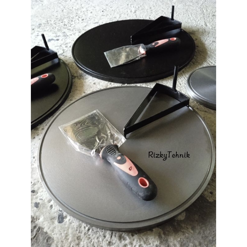 Loyang crepes 35cm asli baja murni anti lengket