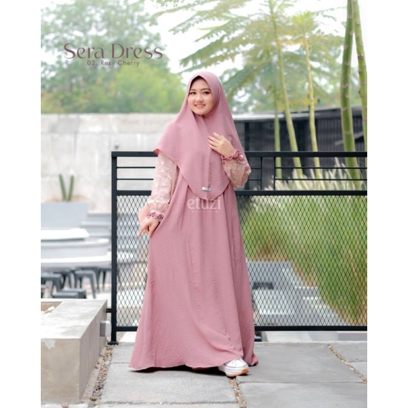 GAMIS DEWASA SERA DRESS SET BERGO BY ETUZI