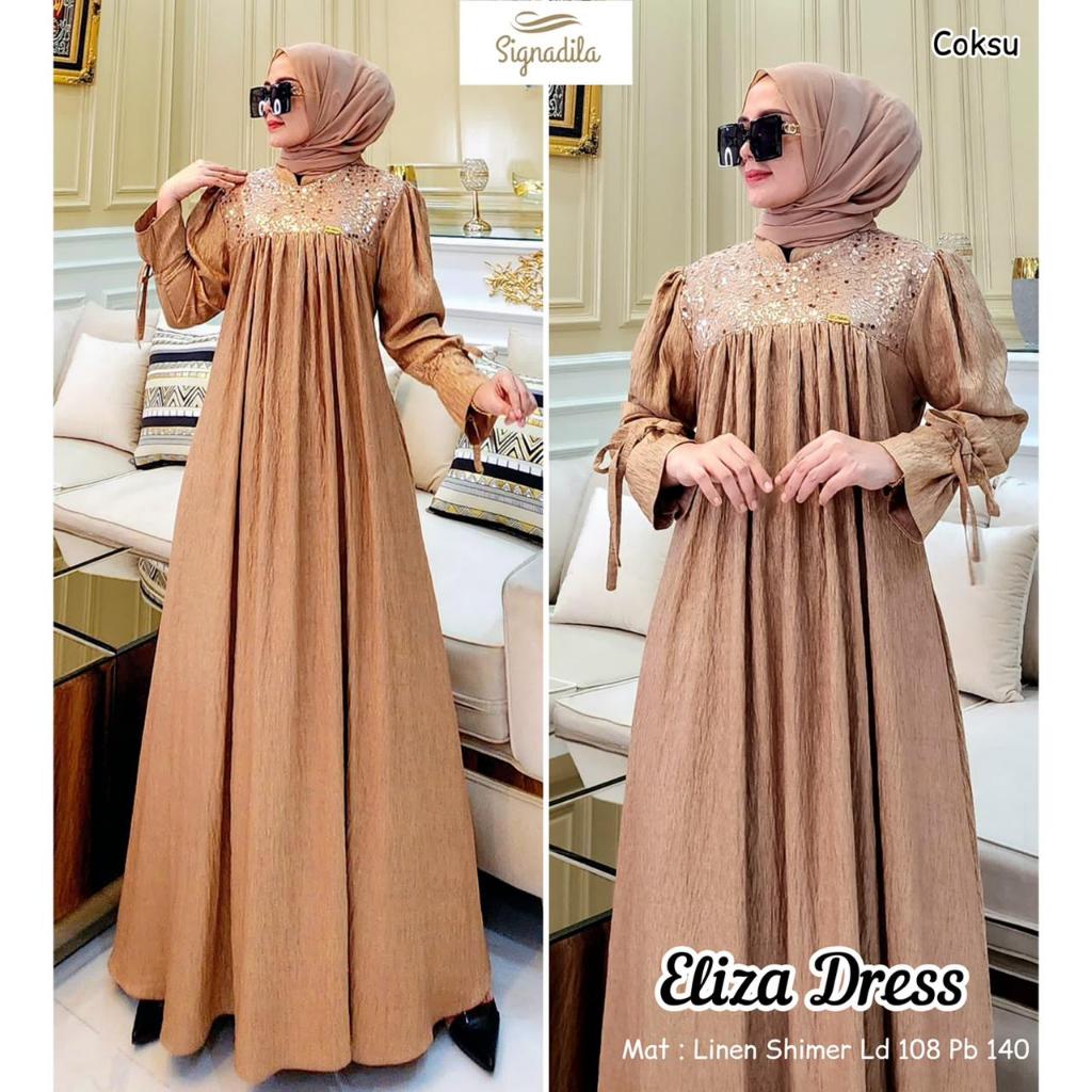 ELIZA DRESS/ DRESS WANITA/ PAKAIAN WANITA