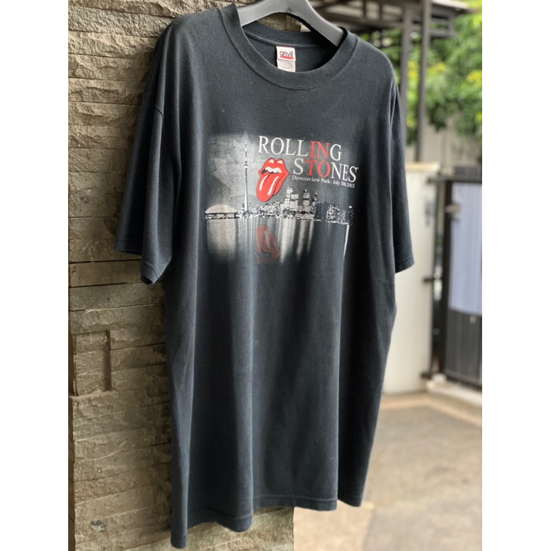 SOLD rolling stone / kaos band vintage / anvil
