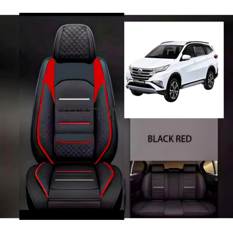 sarung jok mobil all new rush Terios bahan MB Tech