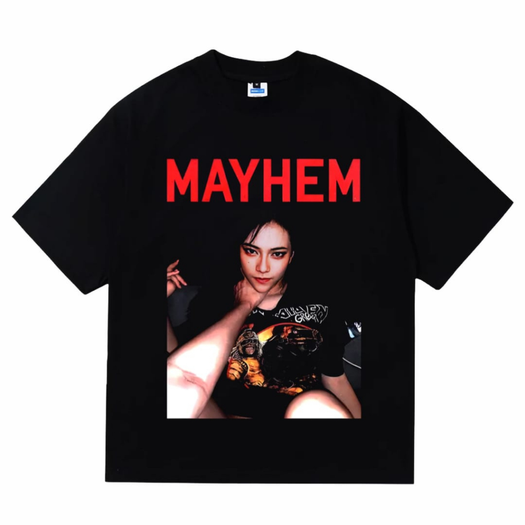 Tshirt Baju Kaos Mayhem Vintage lengan pendek Kaos distro Unisex