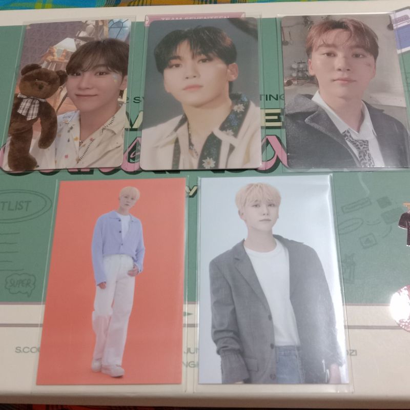 Photocard Seungkwan Teddy FTS FML All1 Memberkit