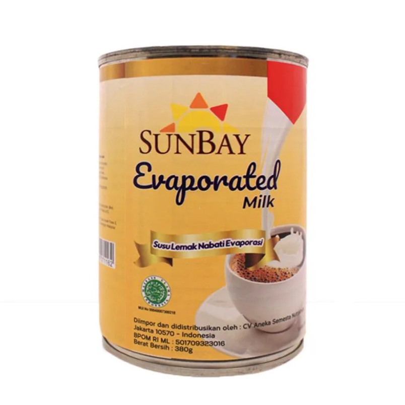 

H4rga Murah SUNBAY EATED MILK SUN BAY 380GR SUSU LEMAK NABATI EASI Diskon