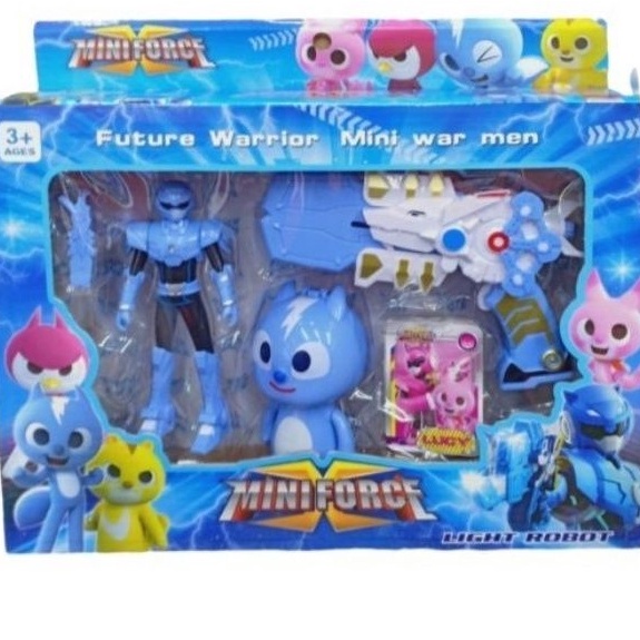 Promo Terbatas Mainan Robot Mini Force X Power Ranger ↺