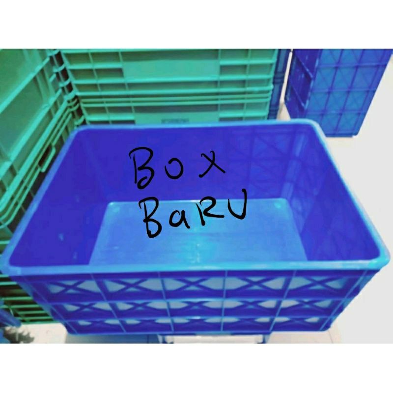 Box Container Plastik 74x51x35 cm Rabbit 7033 Keranjang Industri