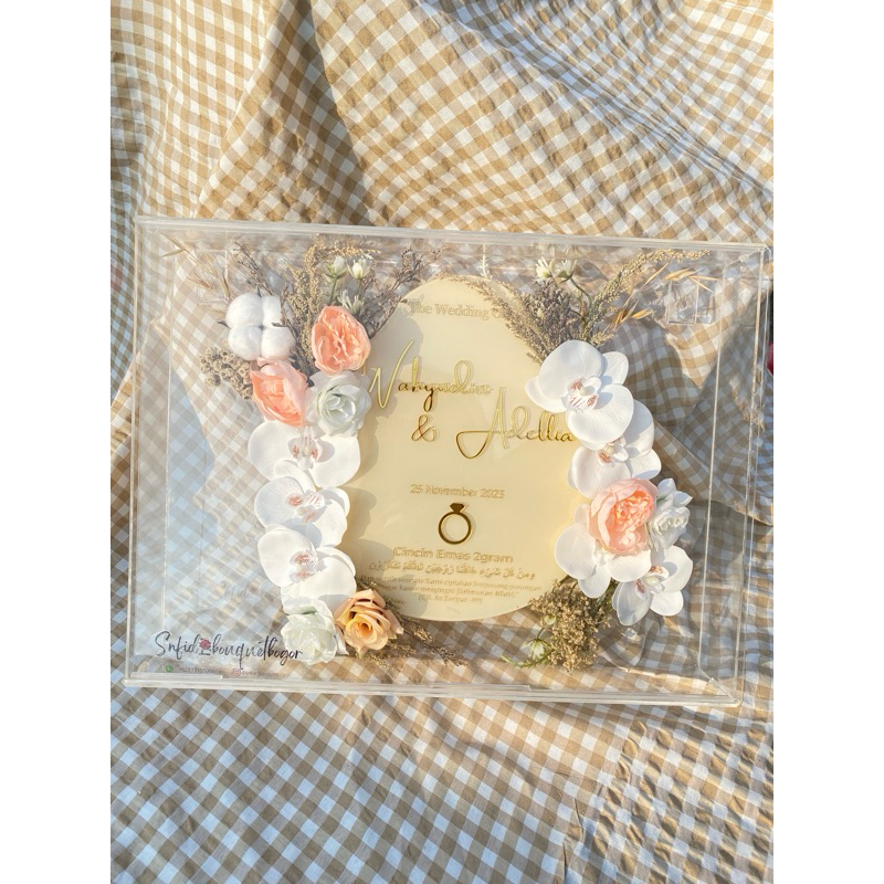 MAHAR RUSTIC | MAHAR AKRILIK | AESTETIC MAHAR PERNIKAHAN