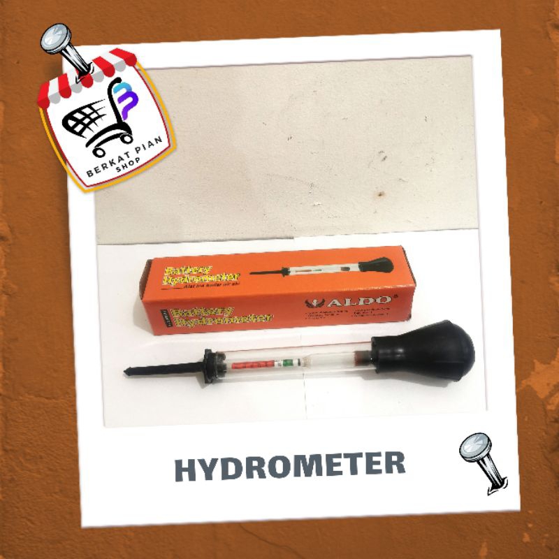 ALAT TES KADAR AIR AKI ALDO | HYDROMETER BATTERY | HYDROMTER ACCU HDM-02