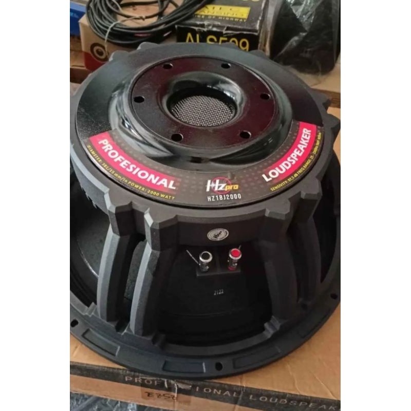 komponen speaker HZ PRO HZ18J2000 original 18 INCH
