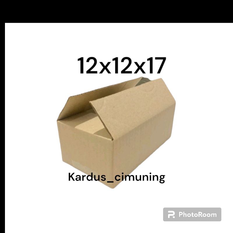 

kardus box packing 12x12x17
