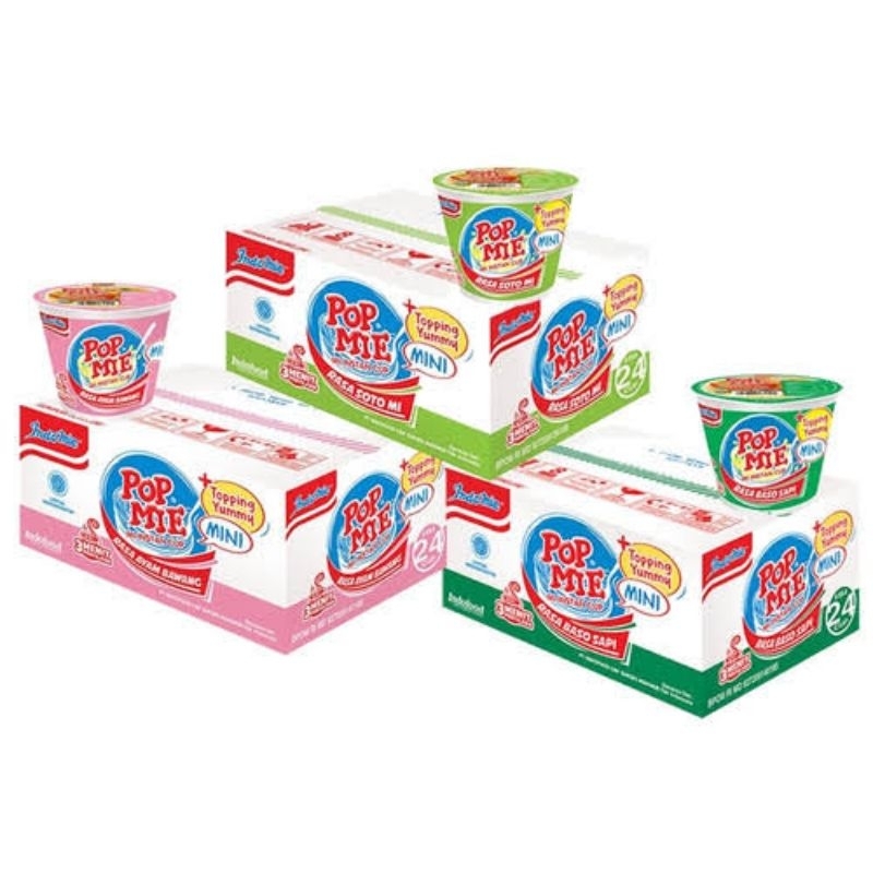 Pop Mie Mini -1 Dus Isi 24 Pcs