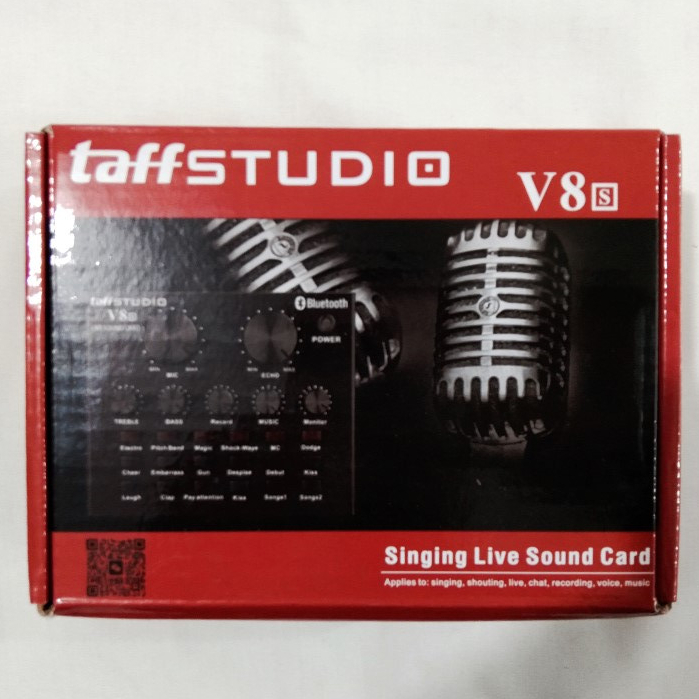 Sound Card TaffSTUDIO V8 S Singing Live Sound Card / Live Sound Card
