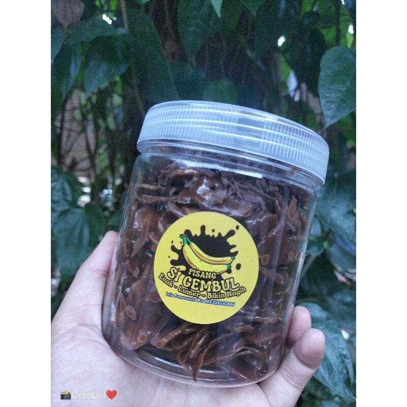 

keripik pisang coklat lumer 200gram