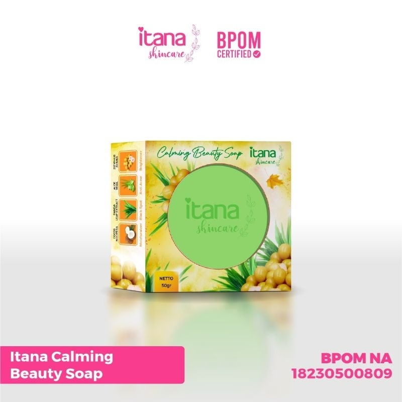 Itana Calming Beauty Soap / Sabun Hijau Itana Skincare