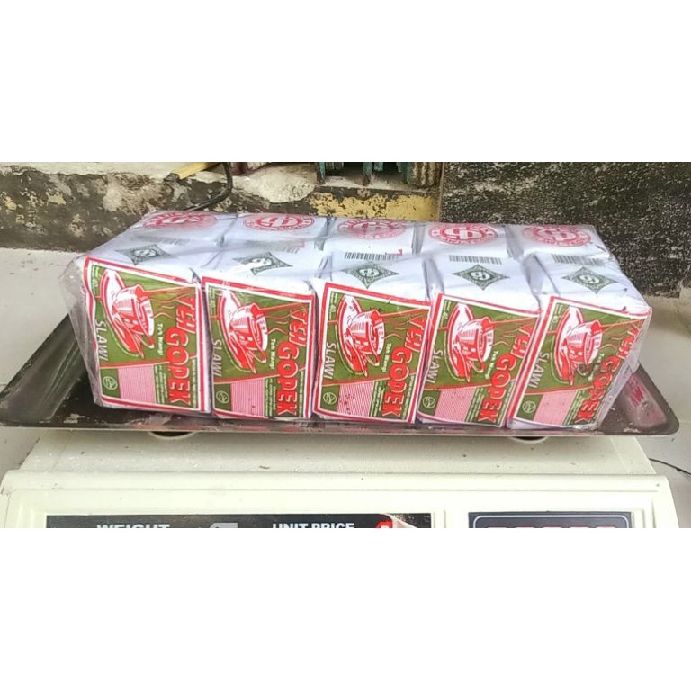 

43 teh gopek 10pcs slop 75