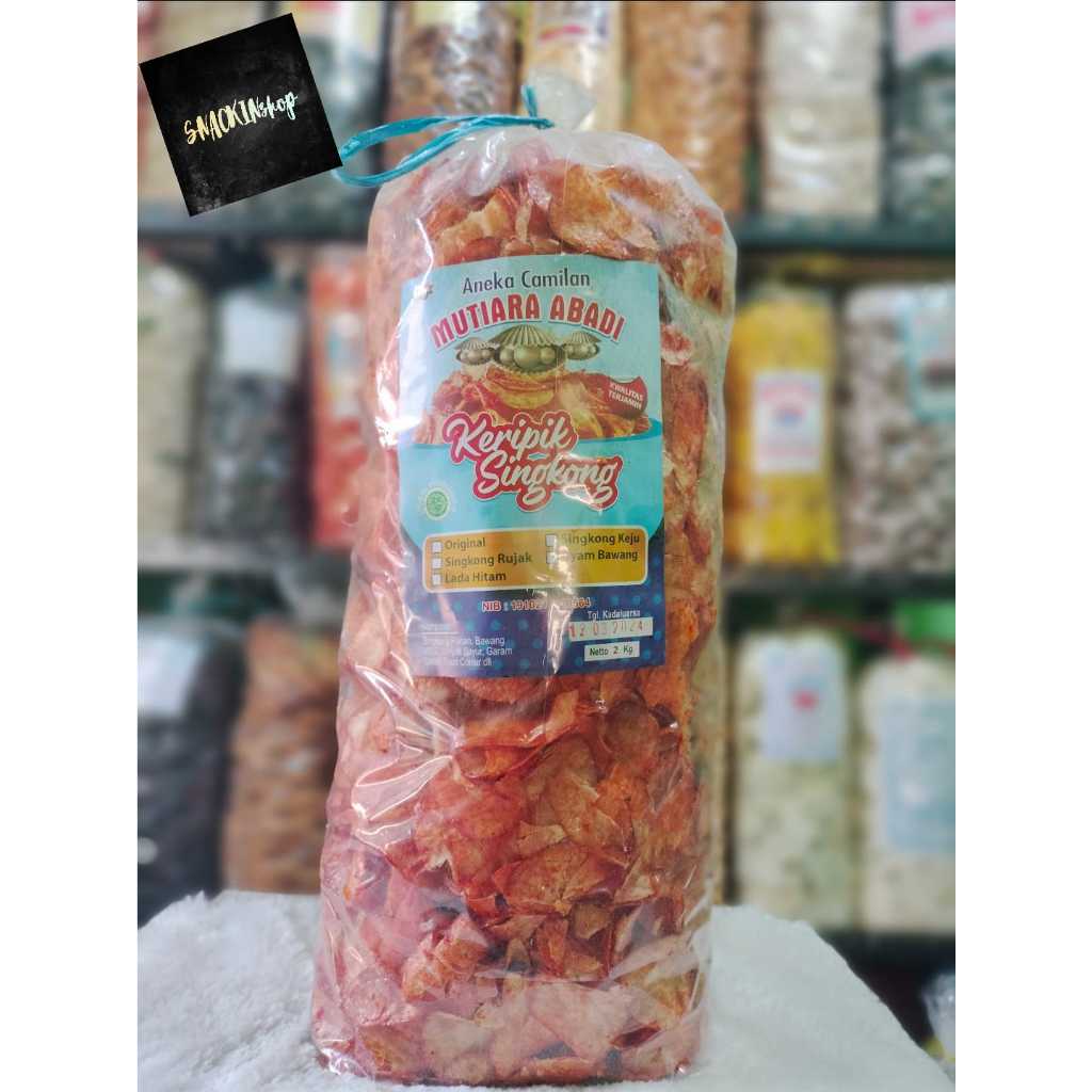 

500GRAM KERIPIK SINGKONG RUJAK//CEMILAN//HARGA GROSIR//MAKANAN RINGAN//JAJANAN//KUE KERING//CURAH//SEMBAKO