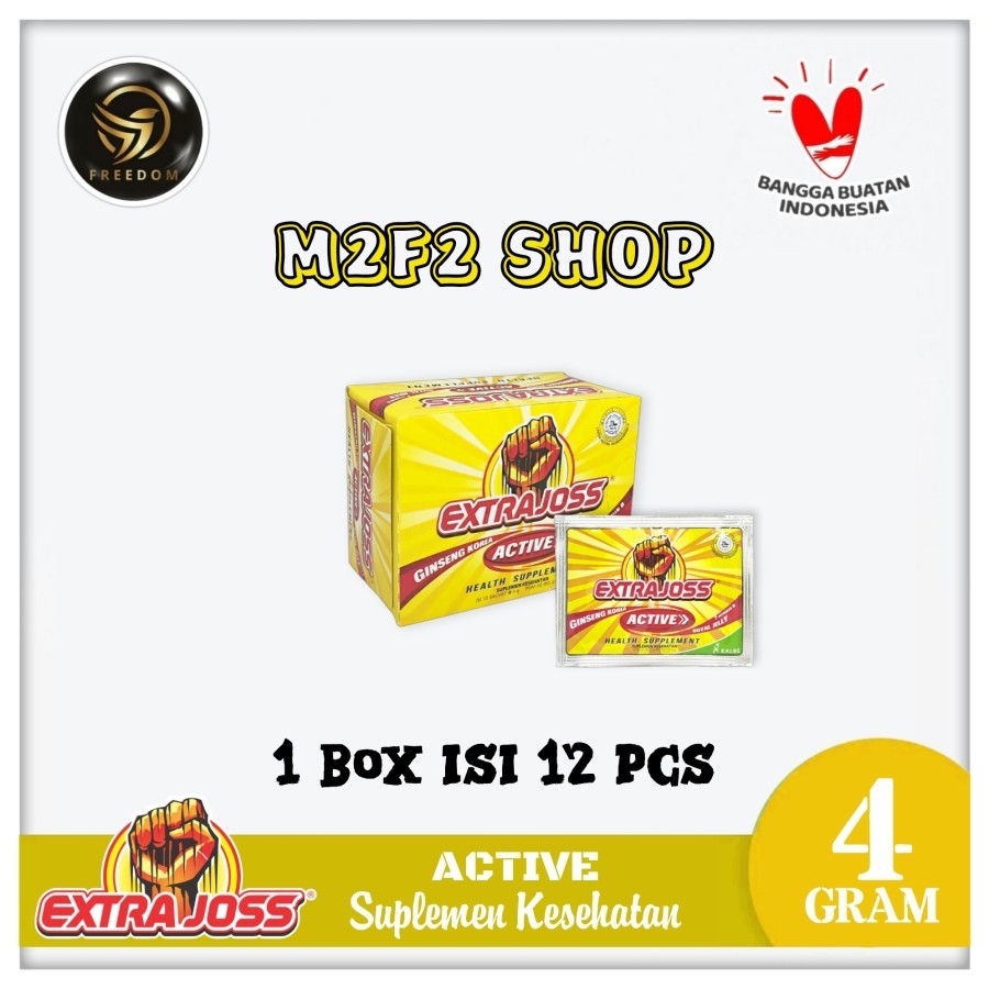 

Extra Joss Active Royal Jelly Original Serbuk Sachet - 4 gr (Kemasan 1 Box)