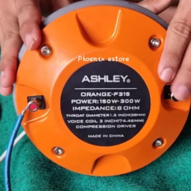 Driver twiter ASHLEY orange F-315 original produk