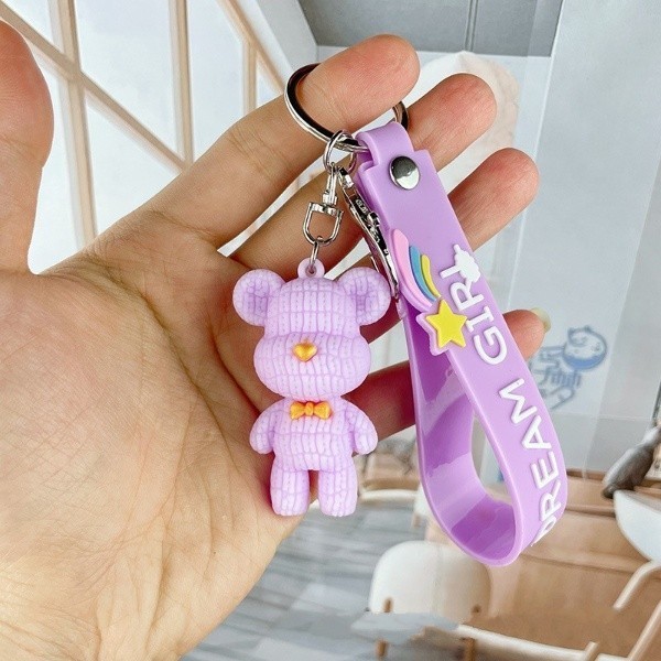 Gantungan Kunci Rumah Kamar Beruang Cute Bear KeyChain Back to Life