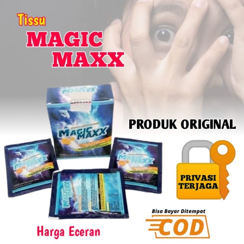 Tissue Magic Maxx Tisu Mejik Tahan Lama Original Harga 1Sachet Eceran
