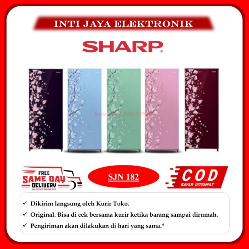KULKAS SHARP SJN 182 1 PINTU SJN182