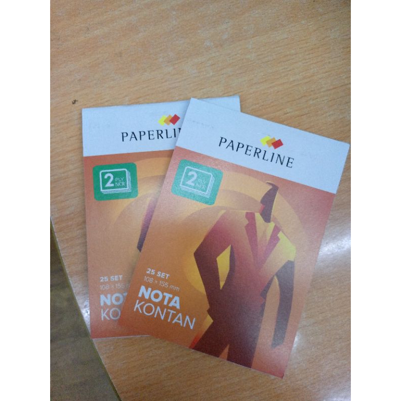 

Paperline Nota Kontan Kecil 2Ply Per Pack Isi 10Pcs