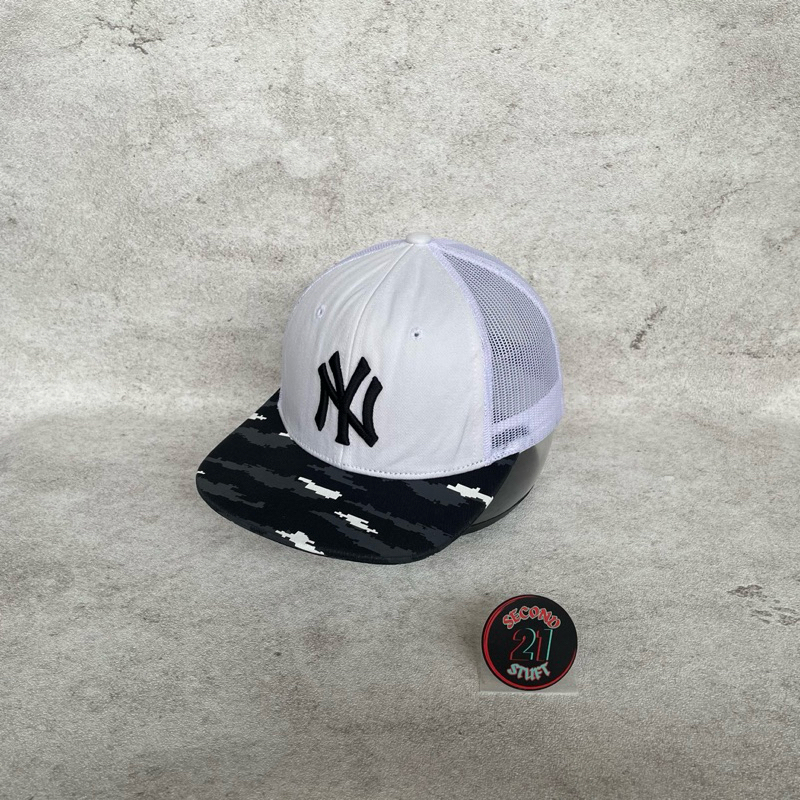 Topi MLB NY Putih Second